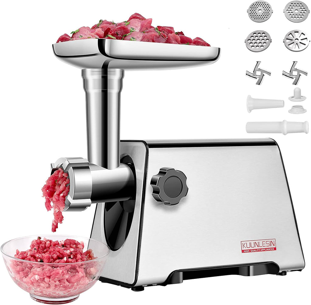 350W Electric Meat Grinder with 4 Sizes Plates F382