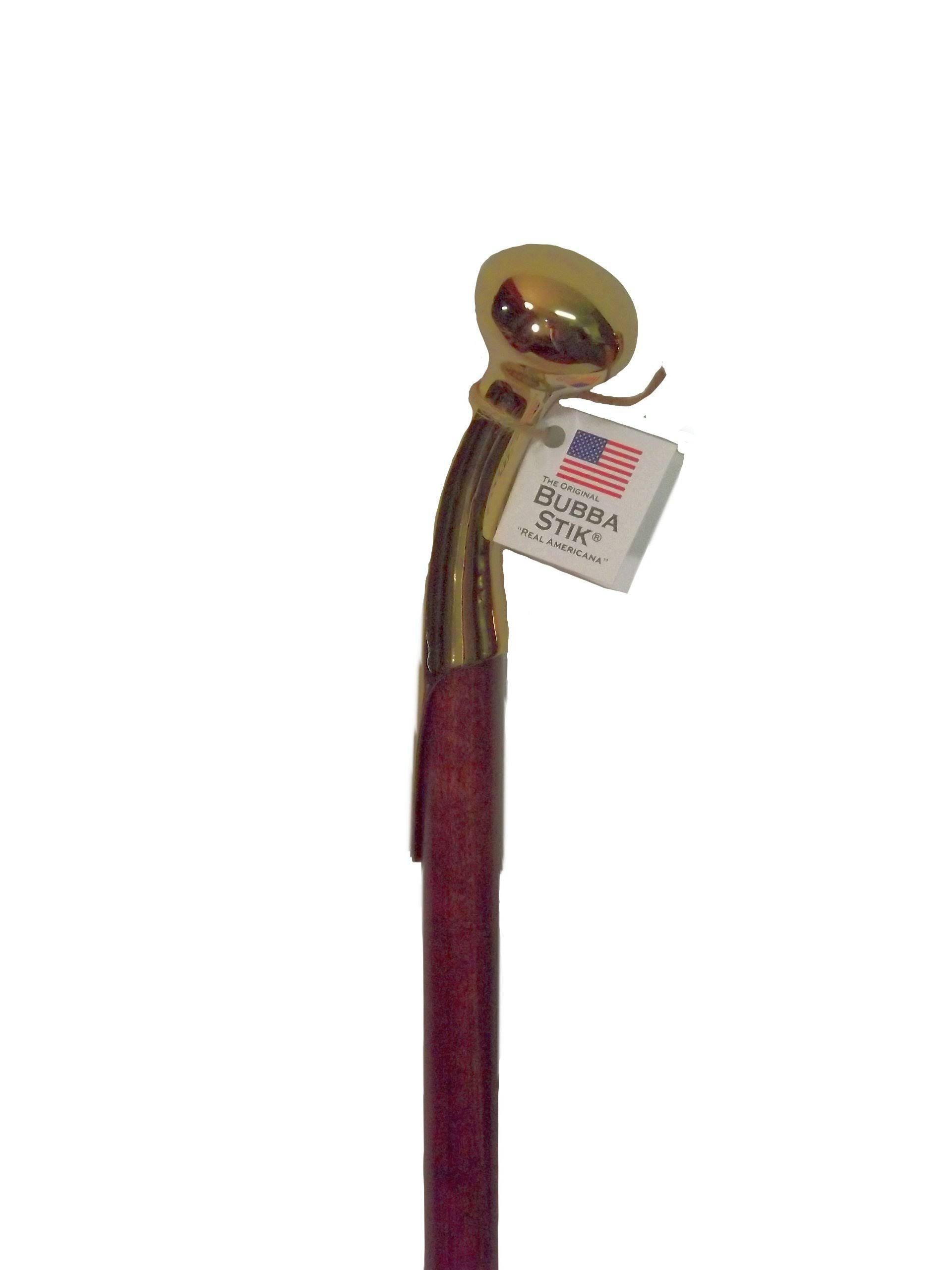 Mahogany Stained Walking Cane B51245