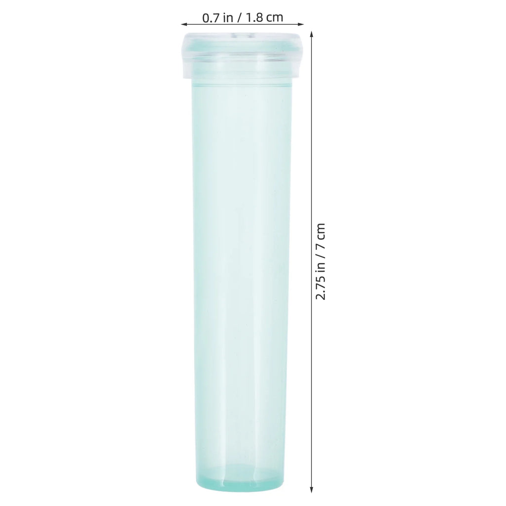 100 Pcs Light Green Plastic Water Tubes for Flowers F72172
