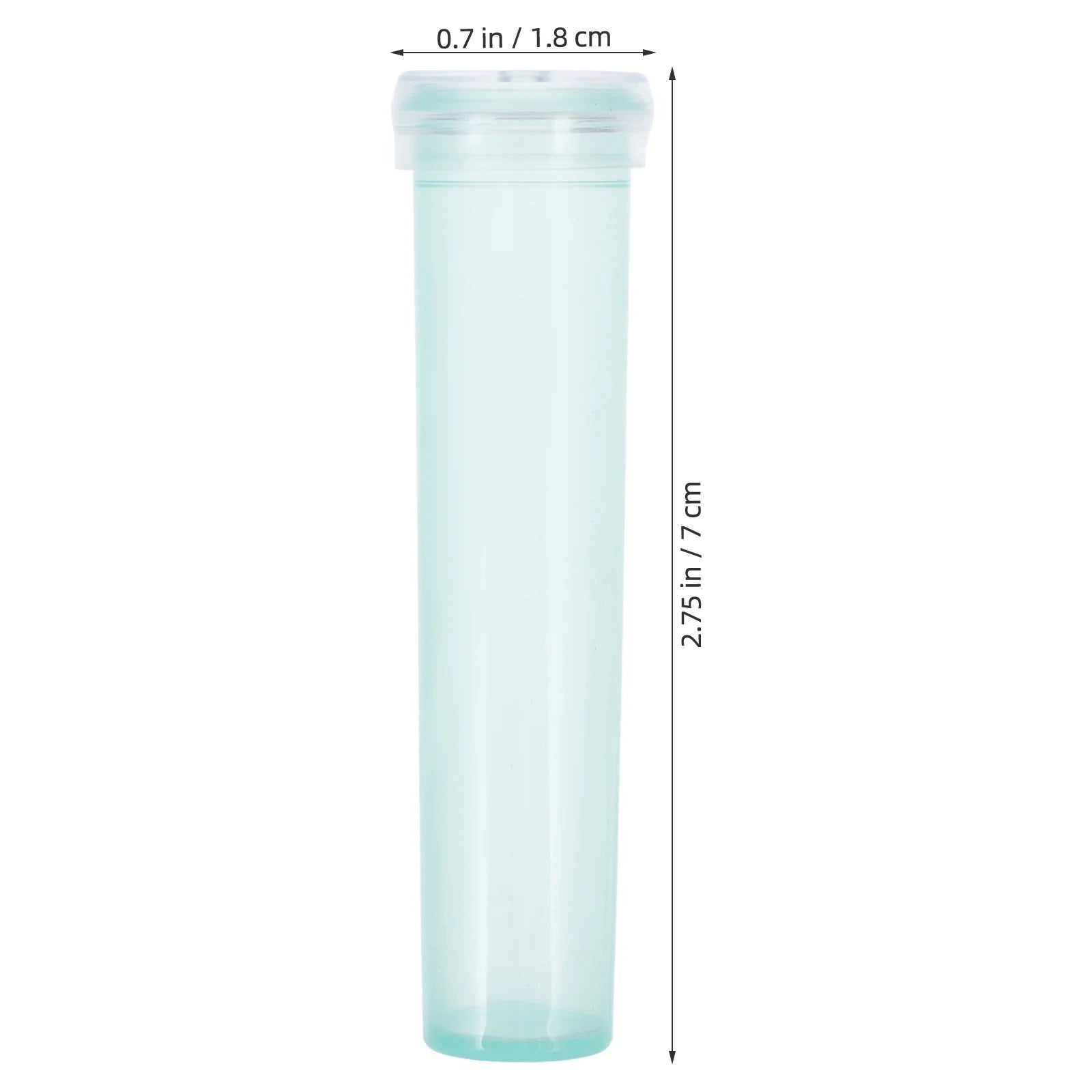 100 Pcs Light Green Plastic Water Tubes for Flowers F72172