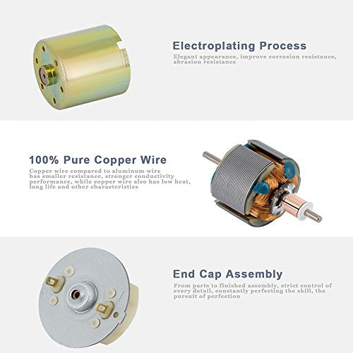 DC Turbo Worm Geared Motor 6mm Shaft N292540