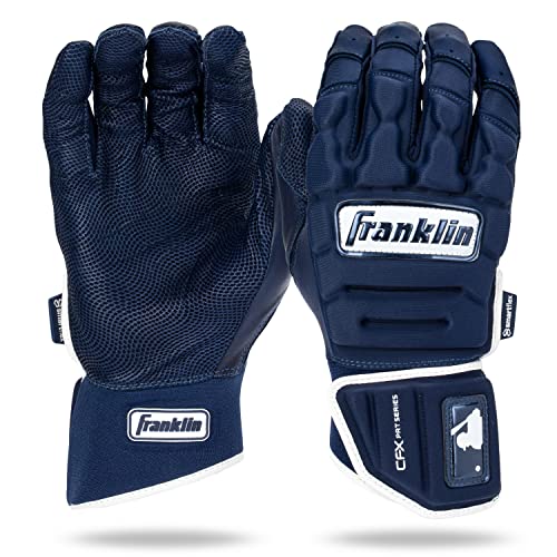 Adult Padded Leather Batting Gloves X686
