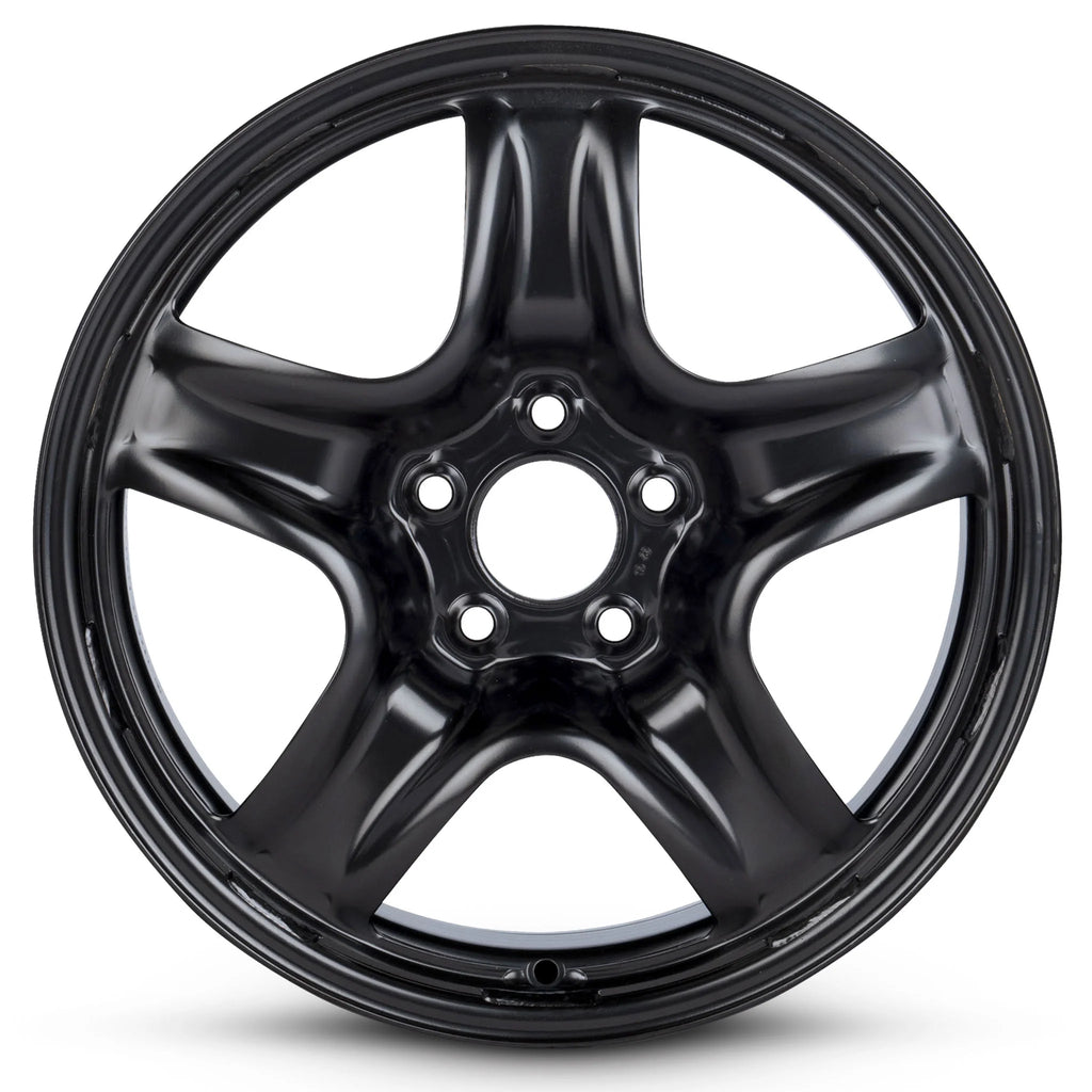 17 Inch Painted Black Rim Car Wheel M831