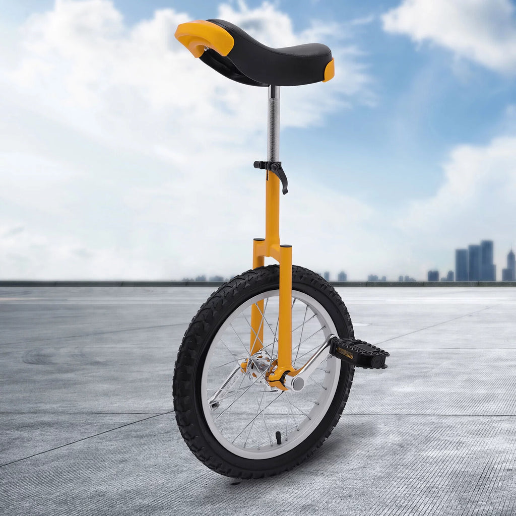 16 Wheel Unicycle with Steel Rim, Adjustable Height Z791