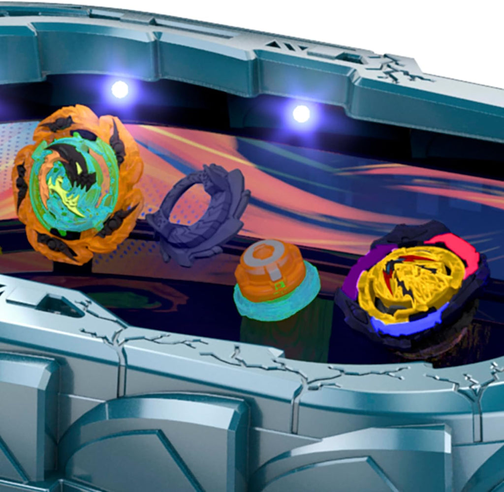 Battle Set Stadium with 2 Spinning Tops and 2 Launchers P409740