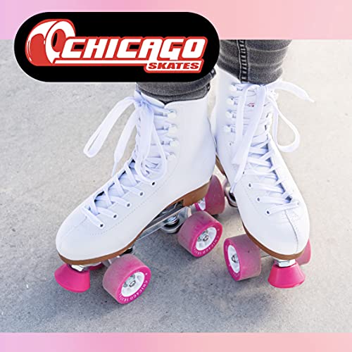 White Quad Roller Skates R9169