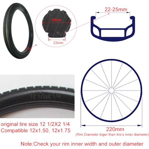 12 Inch Solid Tire for Kid Bike U66090