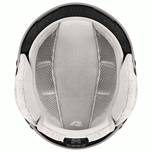 Adjustable Fit Snow Helmet with Protective Shell and Breathable Vents E9545