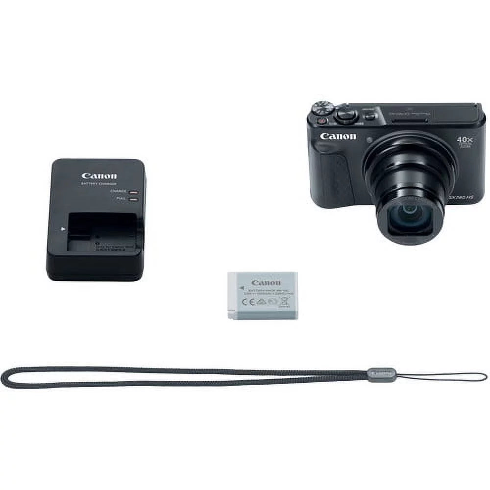 Black Digital Camera with 64 GB Memory Card E43287