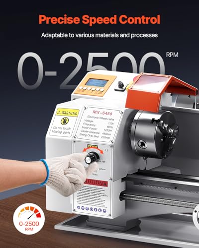 8.7 x 18 in Precision Metal Lathe E15870
