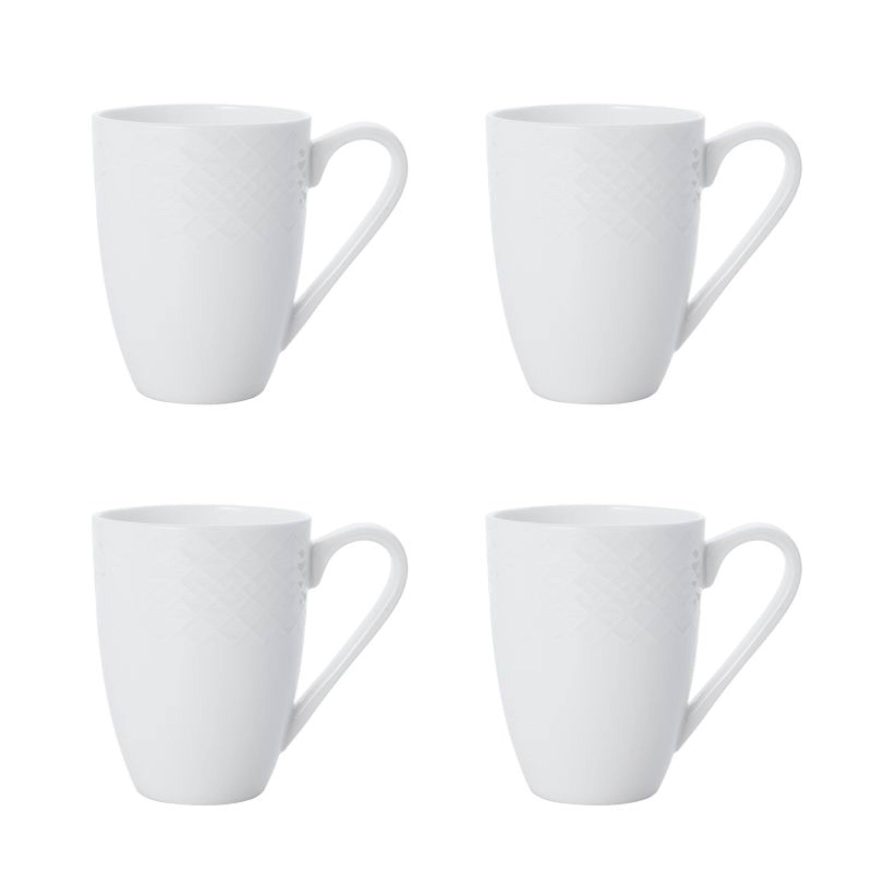 16 Piece White Dinnerware Set T835641