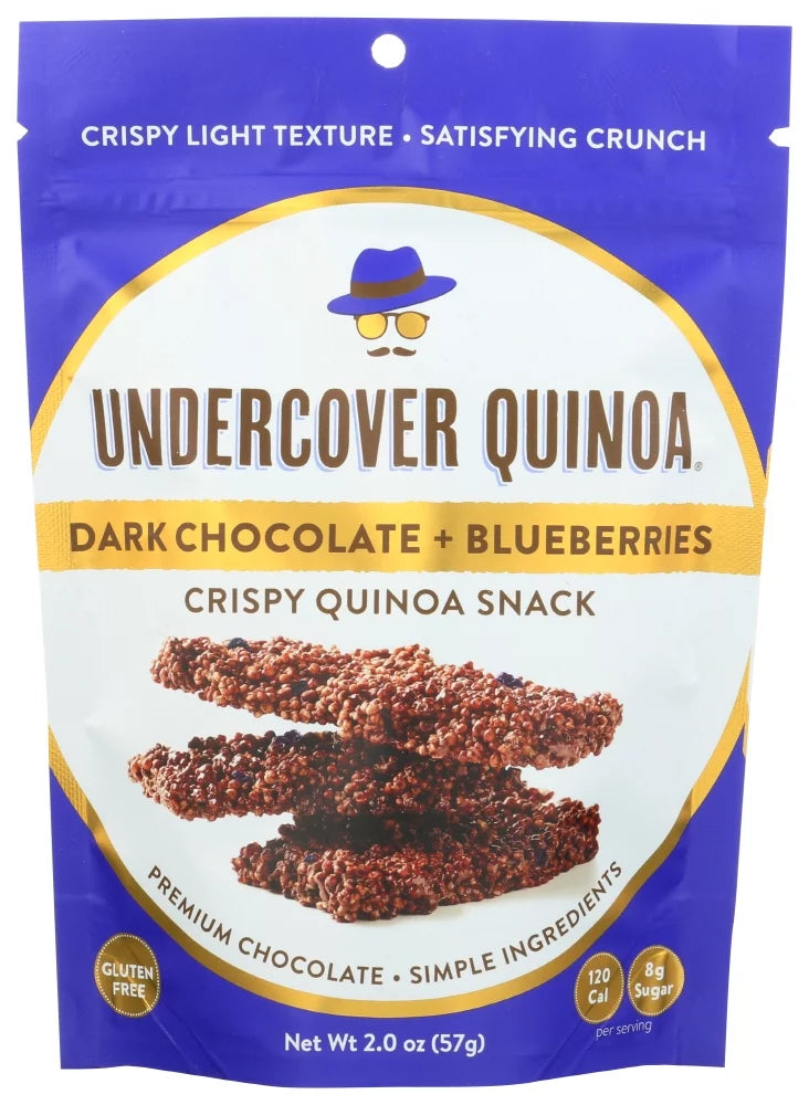 2 Oz Pack Of 12 Dark Chocolate Blueberry Quinoa Crispy F831087