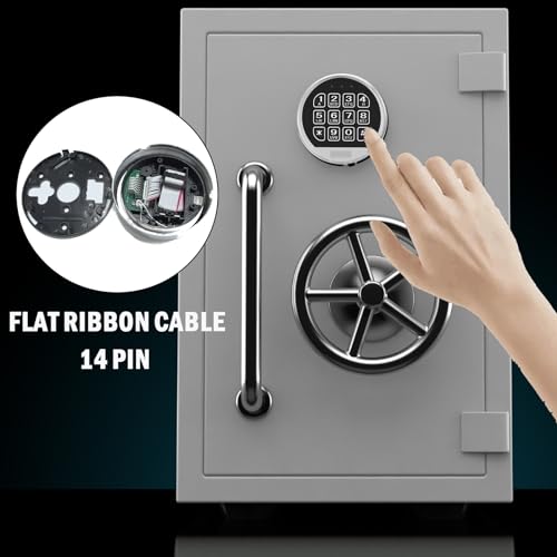 Chrome Digital Keypad Electronic Safe Lock Y460