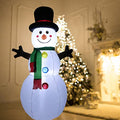 5 FT Inflatable Snowman with LED Lights D5735