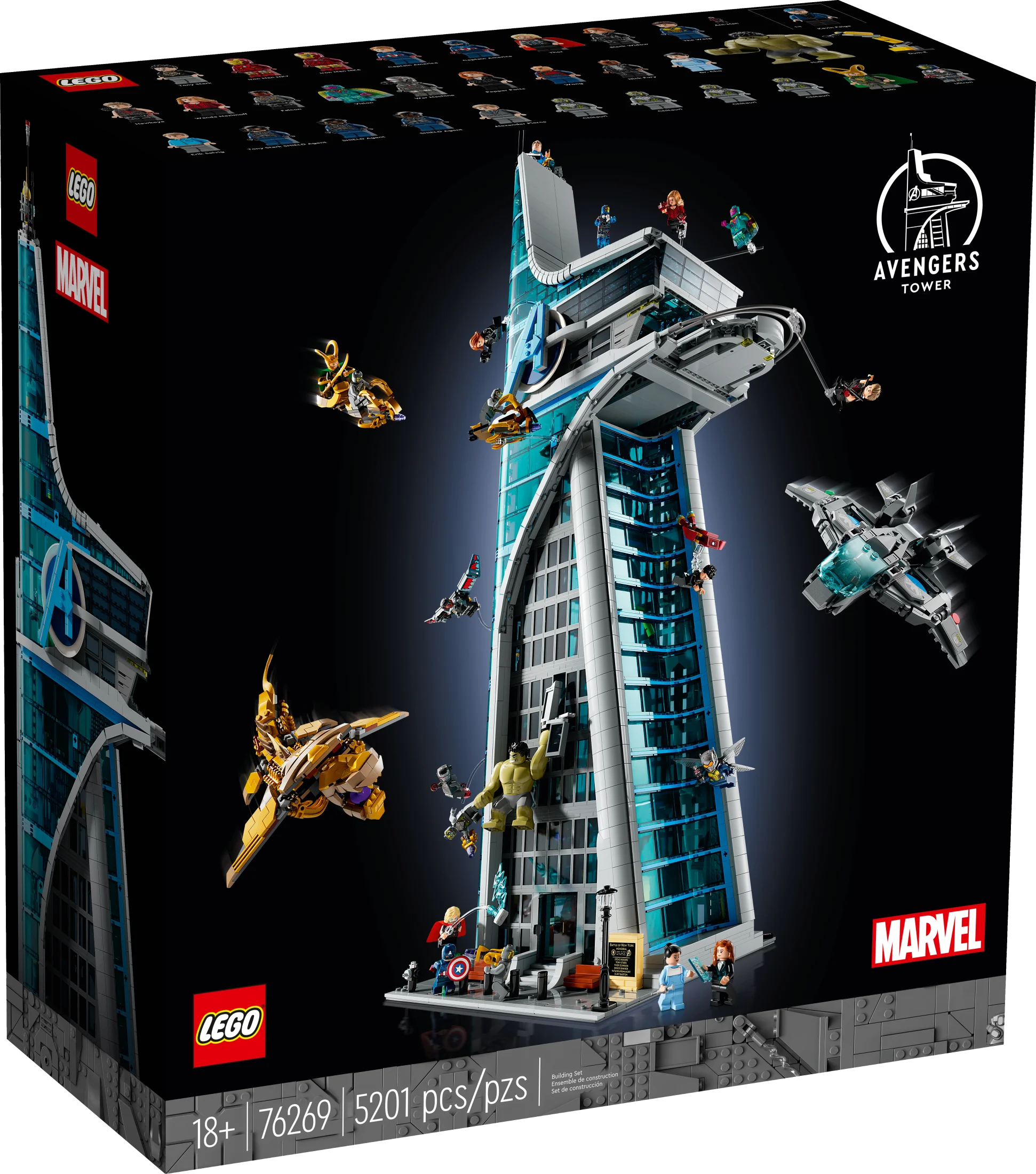 Avengers Tower Building Kit with 31 Figures G3420