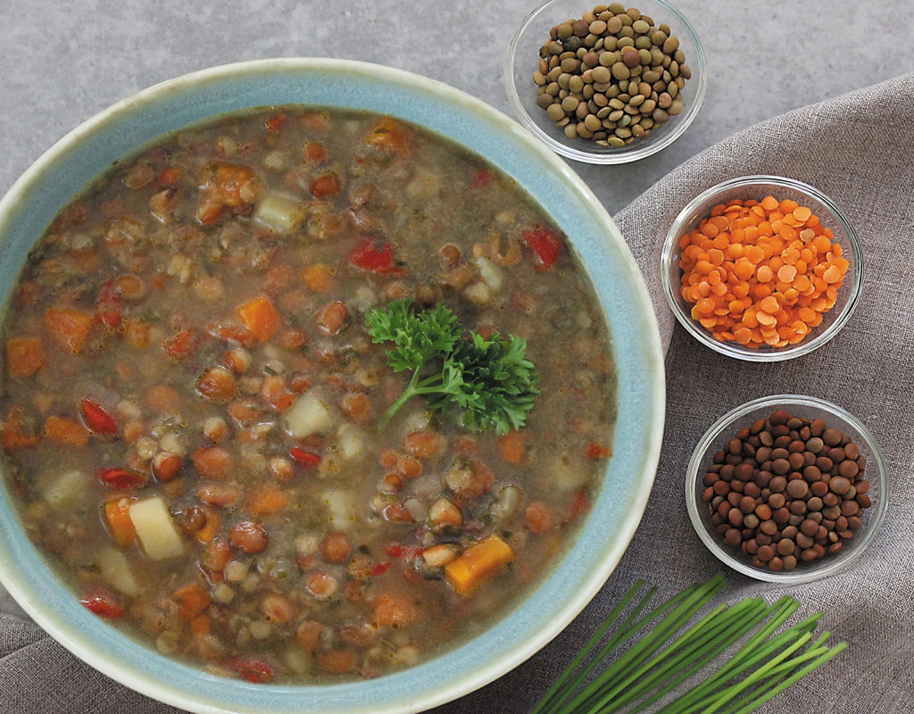 14.1oz (6-pack) Organic Vegetable Soup Variety Bundle N391