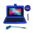 7 in. 2GB Ram 16GB Android 10 Quad Core Tablet with Blue Keyboard M740642