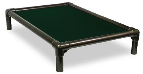Orthopedic Elevated Dog Bed with Walnut PVC Frame and Ballistic Nylon Fabric F992