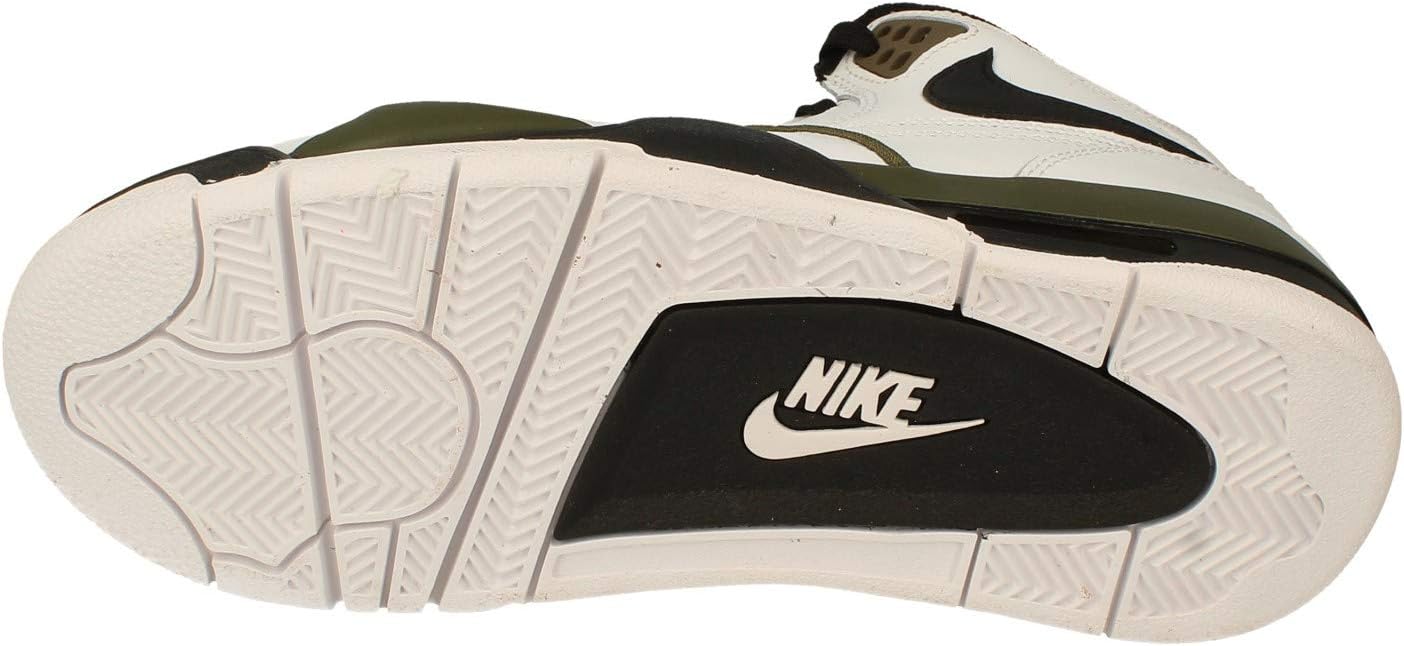 Mens Sneakers Shoes (White Black Medium Olive) K931