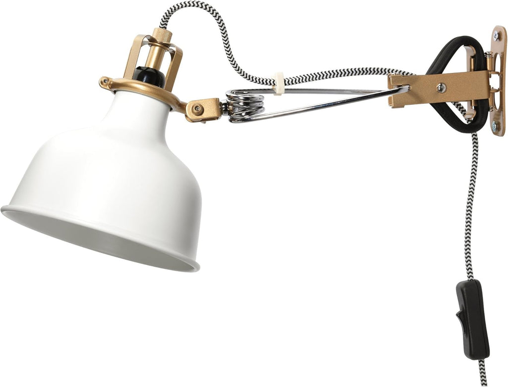 Off-White Wall Lamp Clamp Spotlight K649