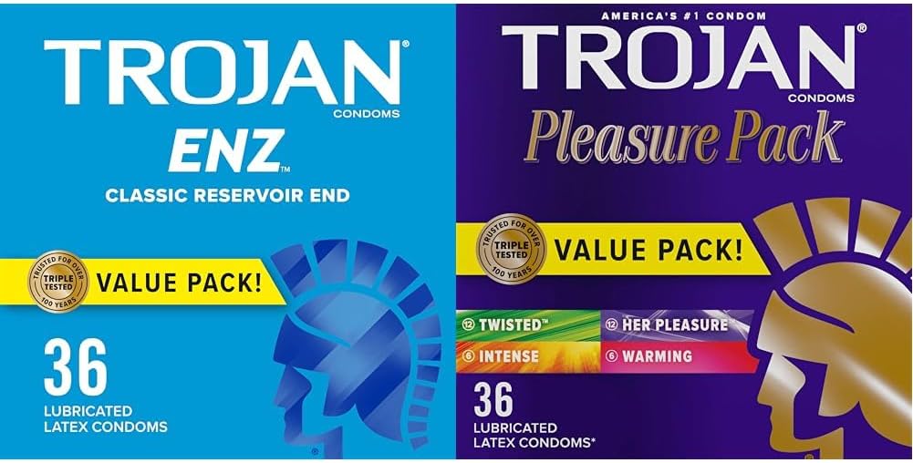36 Count Lubricated Latex Condoms J59741