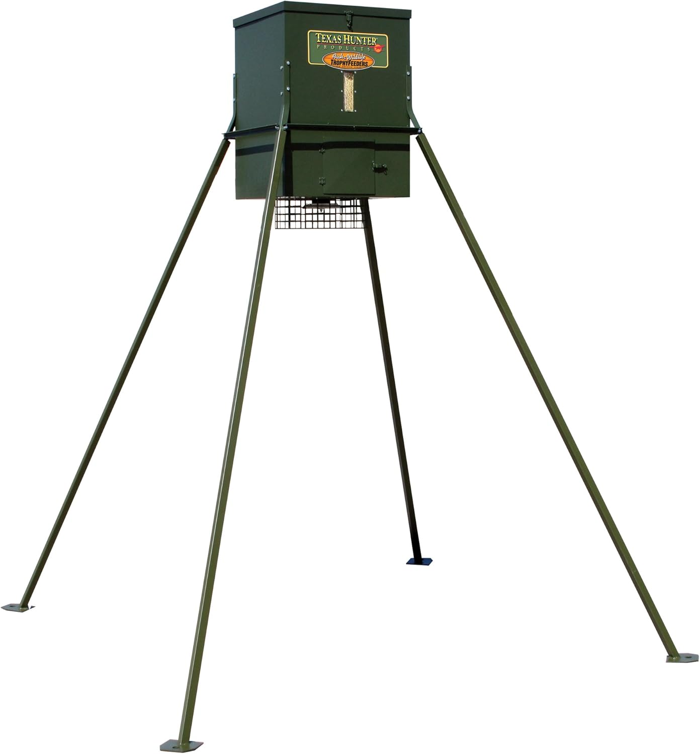 300 lb. Corn Capacity Deer Feeder with 8-Foot Extension Legs T210123