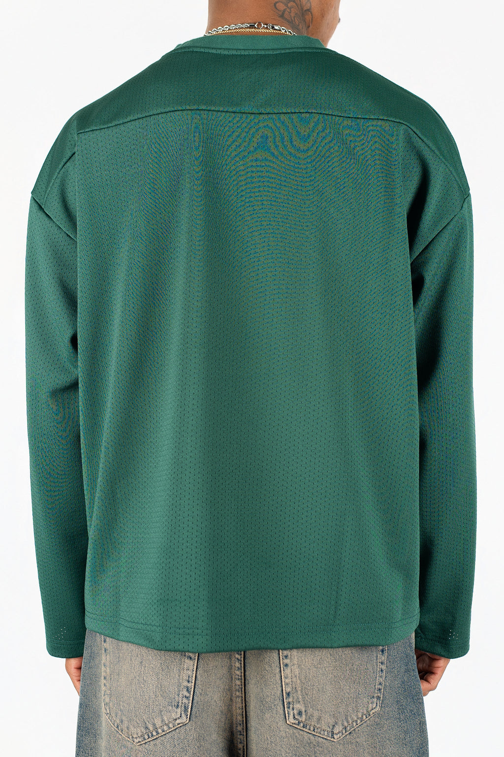 Long Sleeve Mesh Jersey