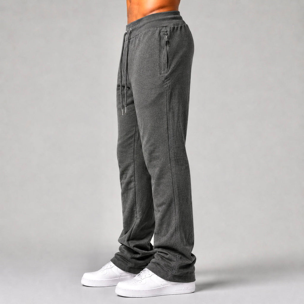 Narr - Sweat Pants Stacked - Dark Grey - P1030