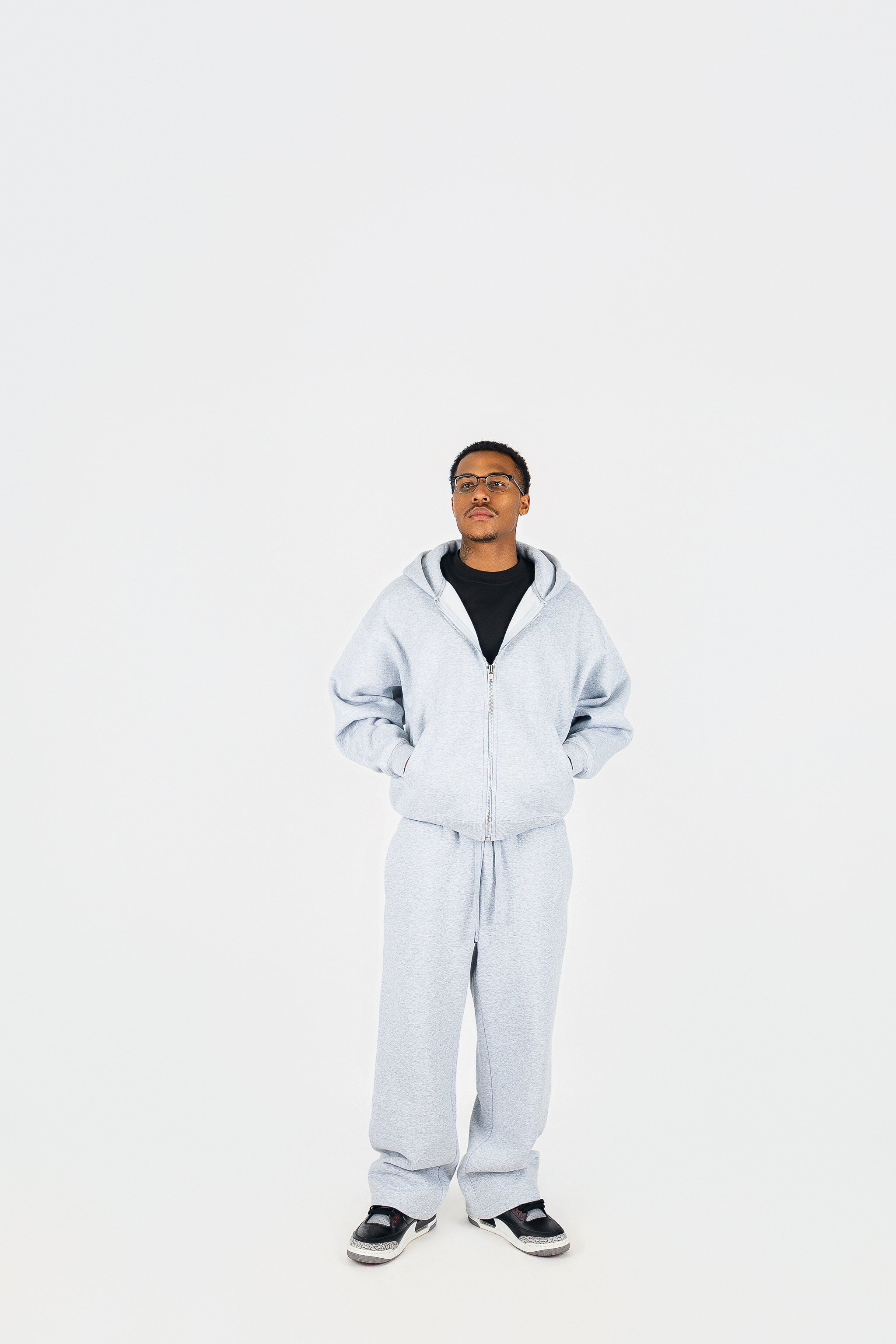 Fleece Zip Up and Sweatpants Set