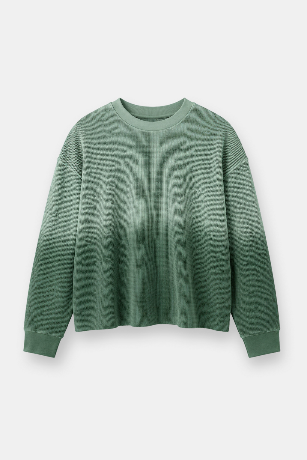 Sun-Dried Baby Waffle Knit Long Sleeve