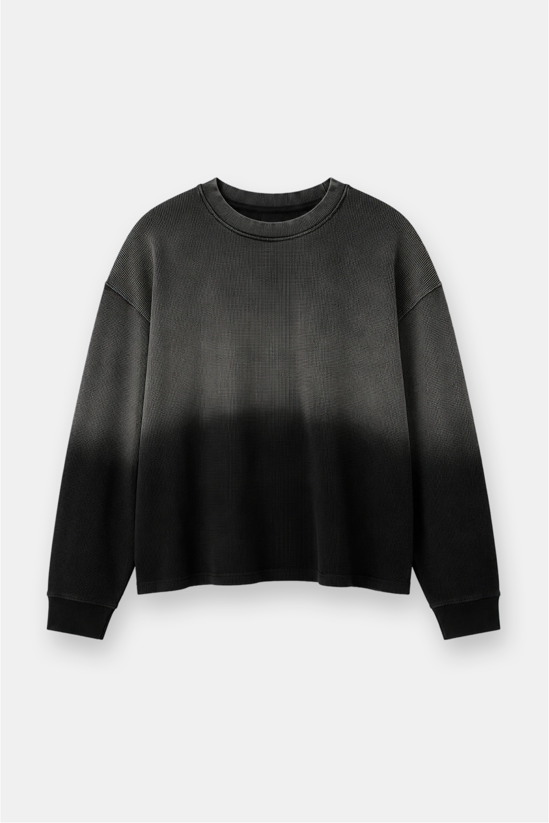 Sun-Dried Baby Waffle Knit Long Sleeve