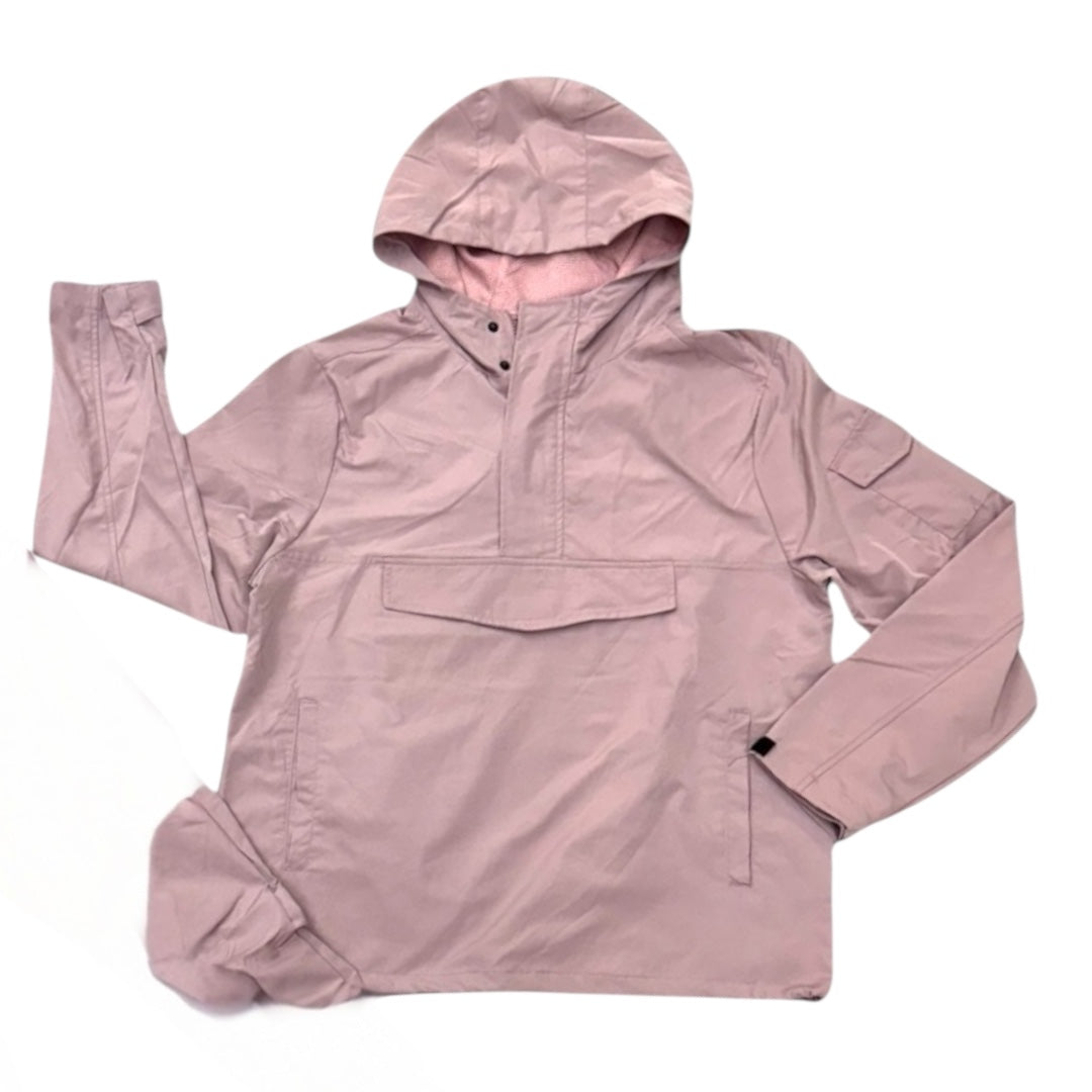 Rebel - Anorak Nylon Pullover (Dusty Pink) 522
