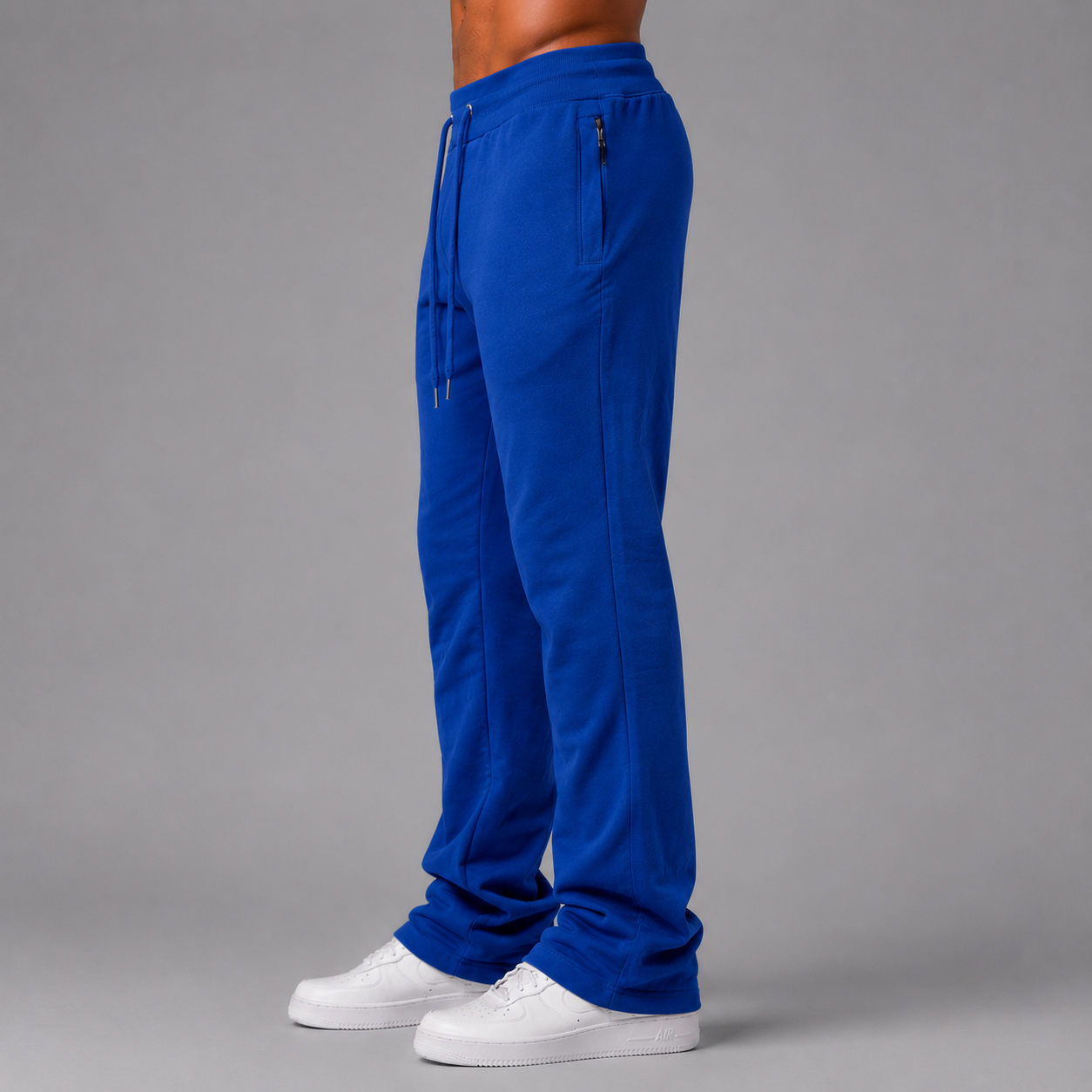 Narr - Sweat Pants Stacked - Royal - P1030