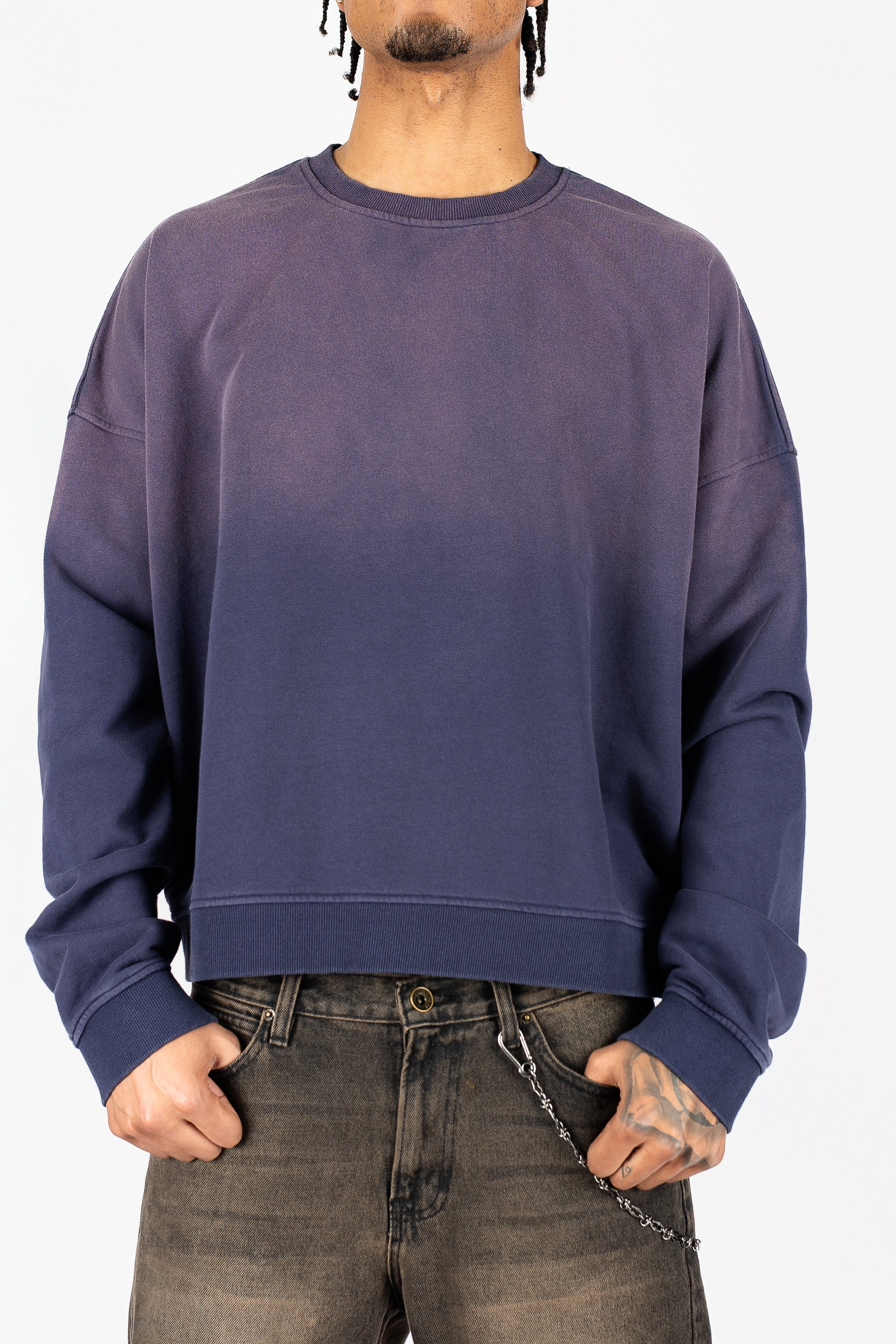 Sun-Dried Oversized Baby Crewneck