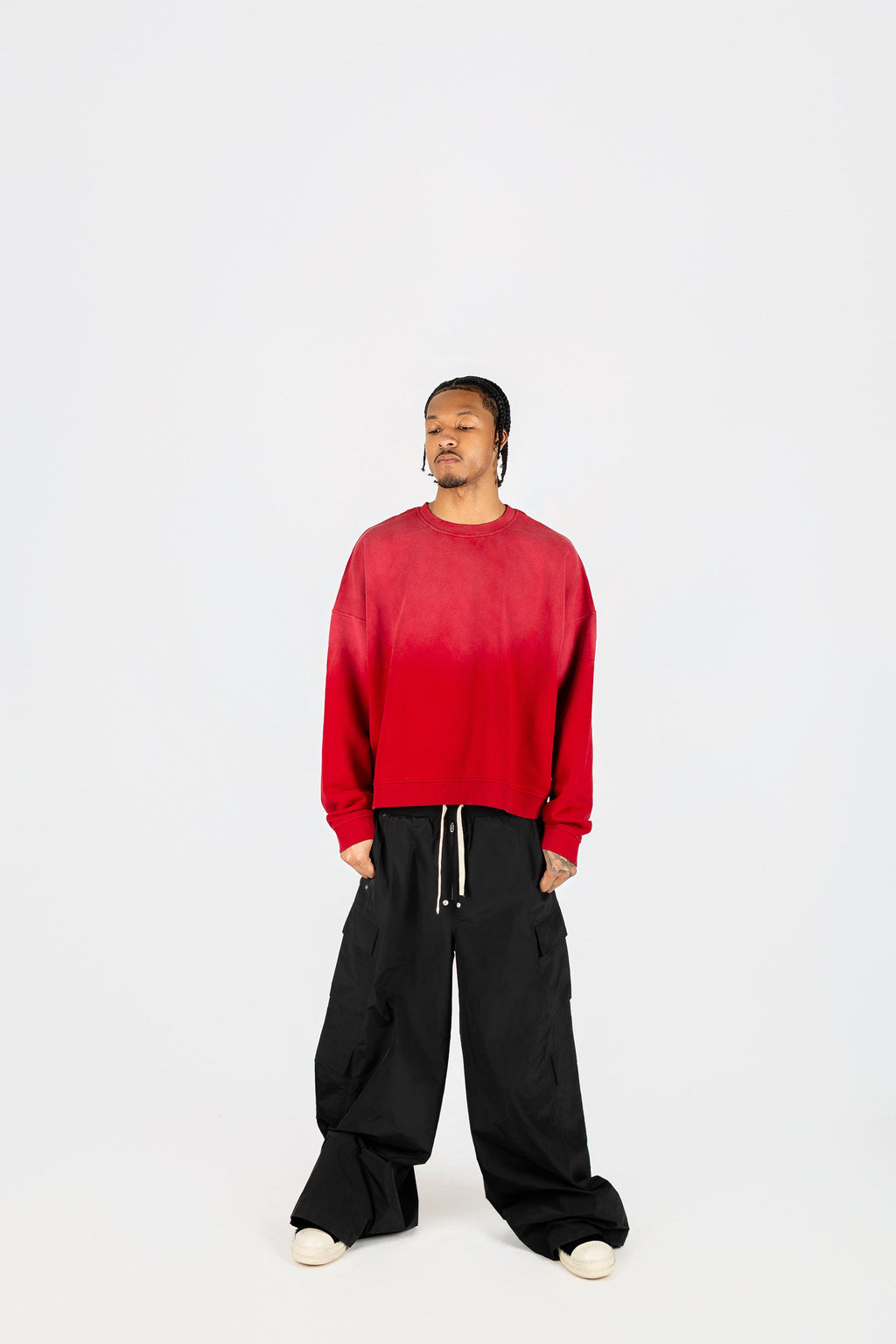 Sun-Dried Oversized Baby Crewneck