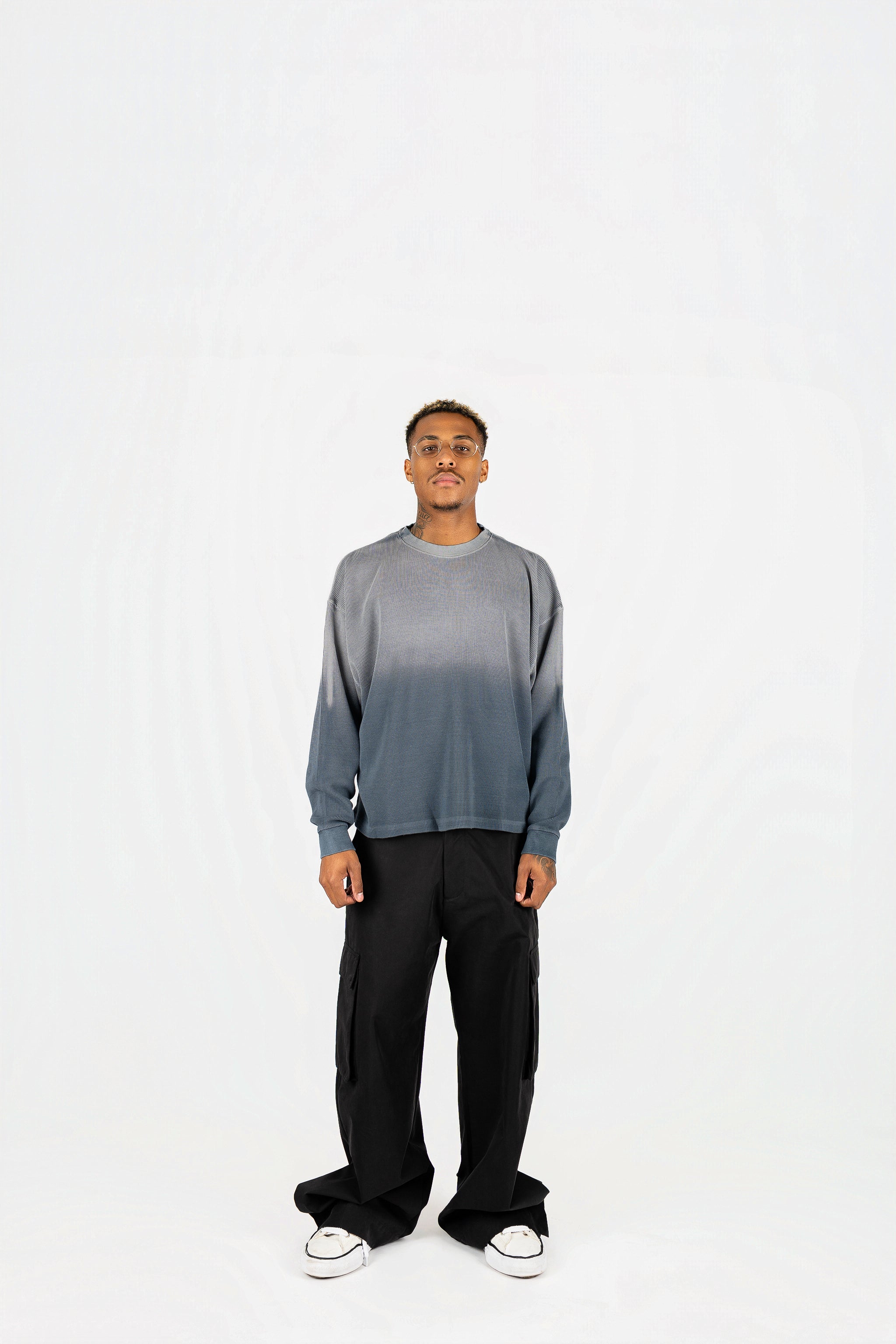 Sun-Dried Baby Waffle Knit Long Sleeve