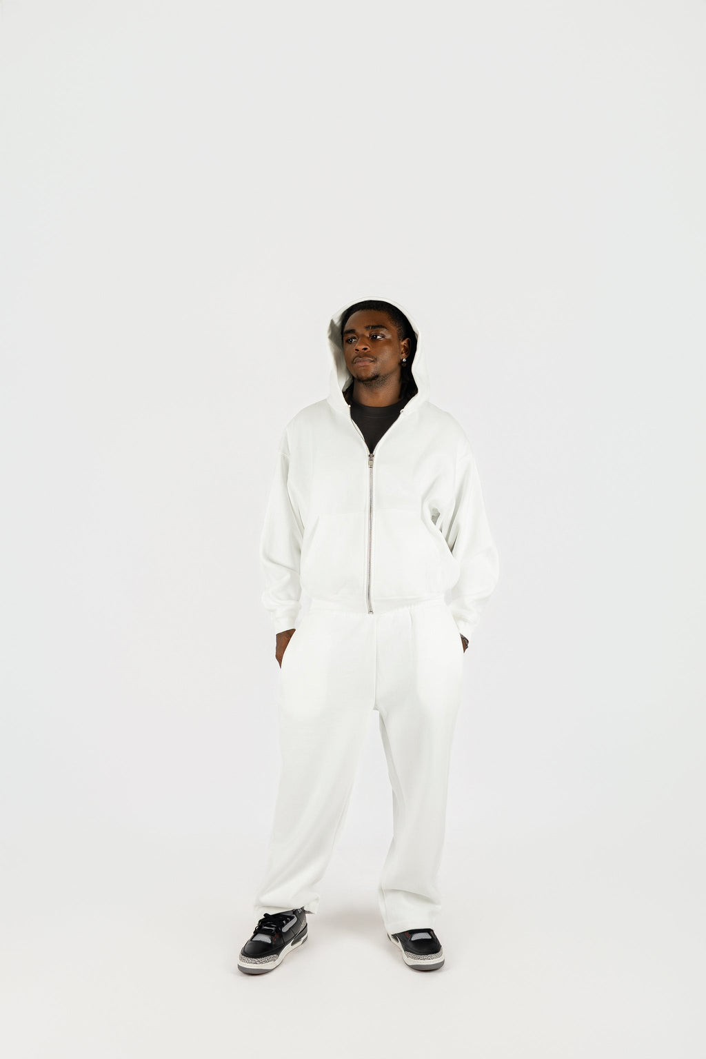 Fleece Zip Up and Sweatpants Set